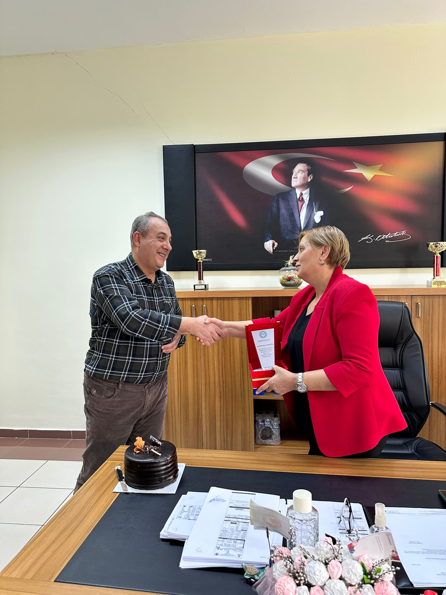 Sivil Savunma Uzmanımız Sayın Hakan Bayazit TAVŞANOĞLU' nun Veda Töreni