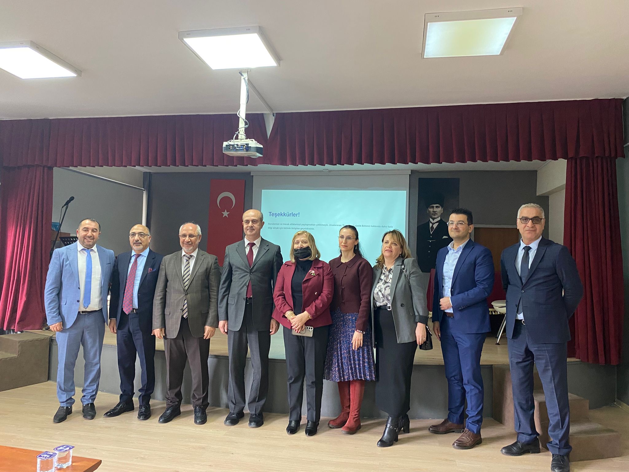 Hüma Hatun Kız Mesleki ve Teknik Anadolu Lisesinde Öğrencilerle Bir Araya Geldik