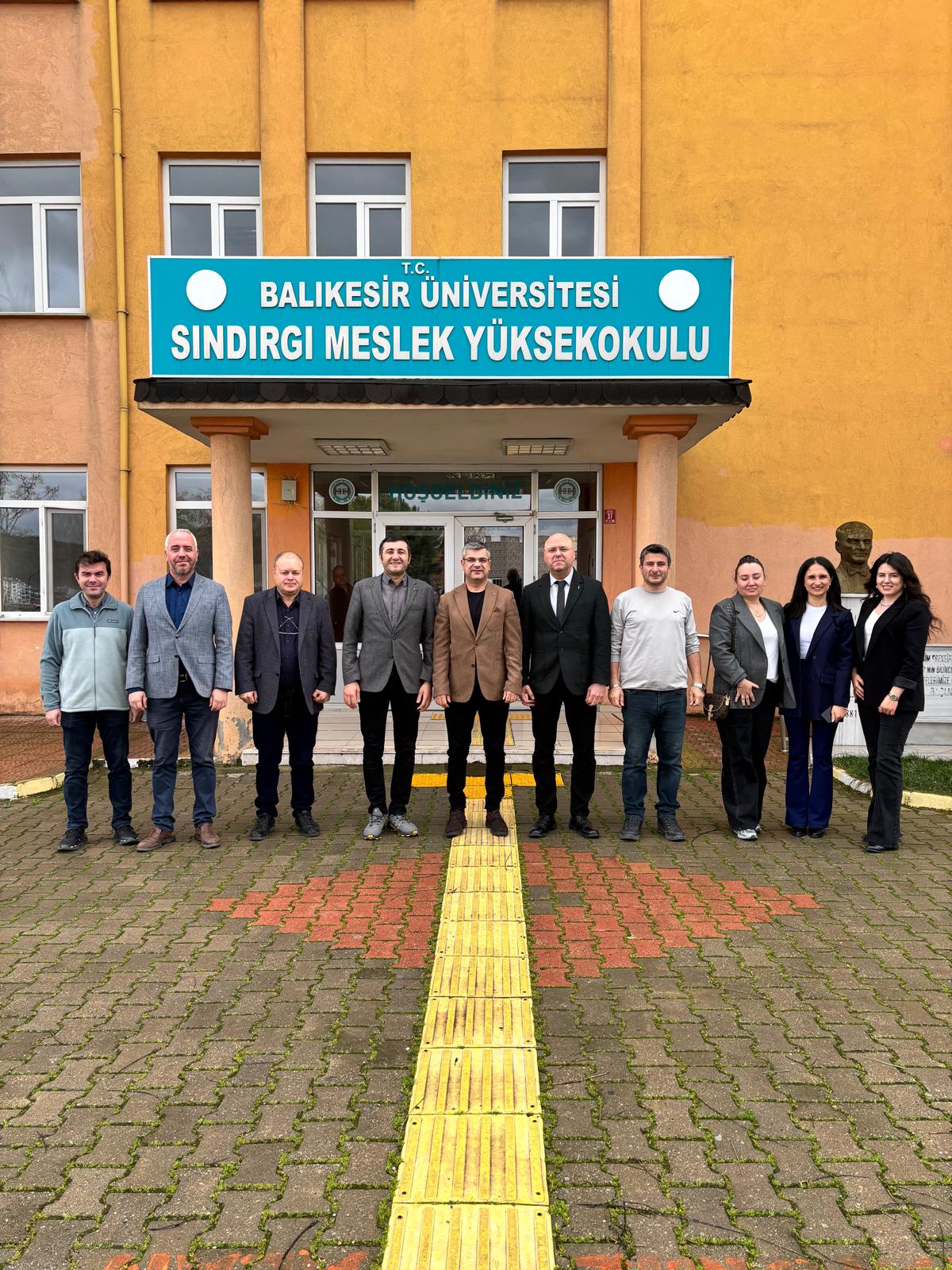 Balıkesir Üniversitesi İİBF Dekanı Okulumuza Ziyarette Bulundu