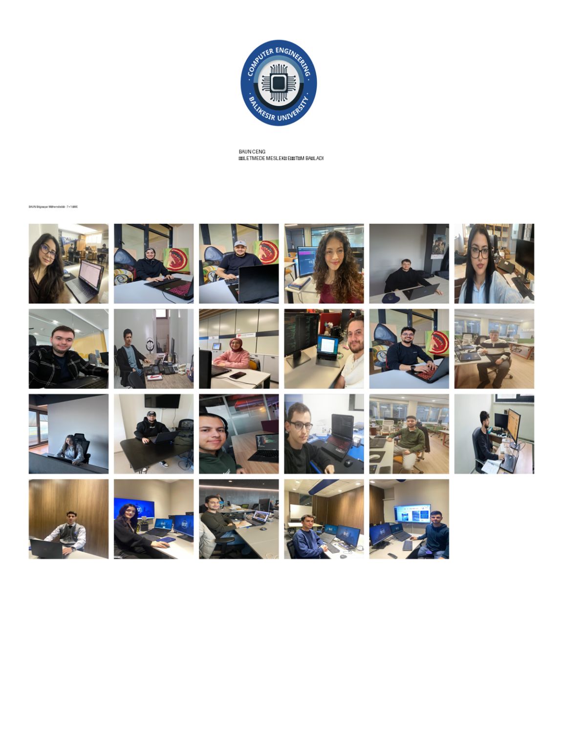 BAUN Bilgisayar Mühendisliği Öğrencileri 7+1 İME Programı ile Sektörde
