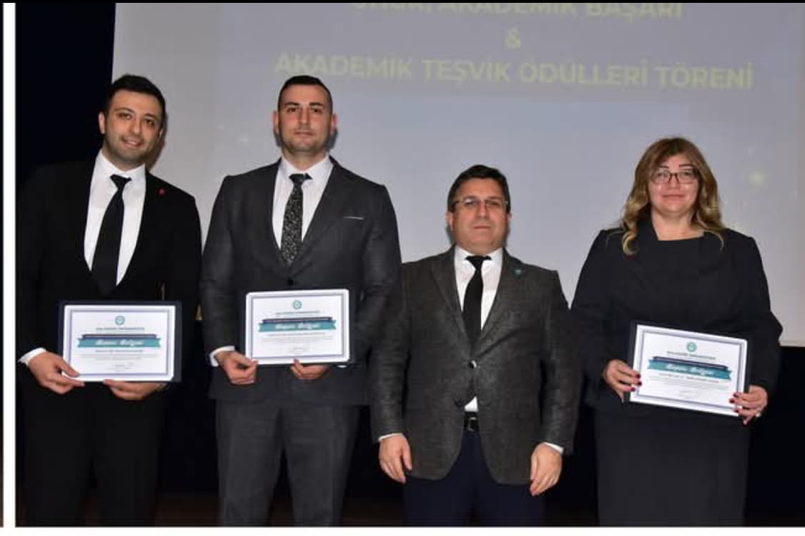 2025–2026 Eğitim-Öğretim Yılı Onur, Akademik Başarı ve Akademik Teşvik Ödül Töreni Gerçekleştirildi.