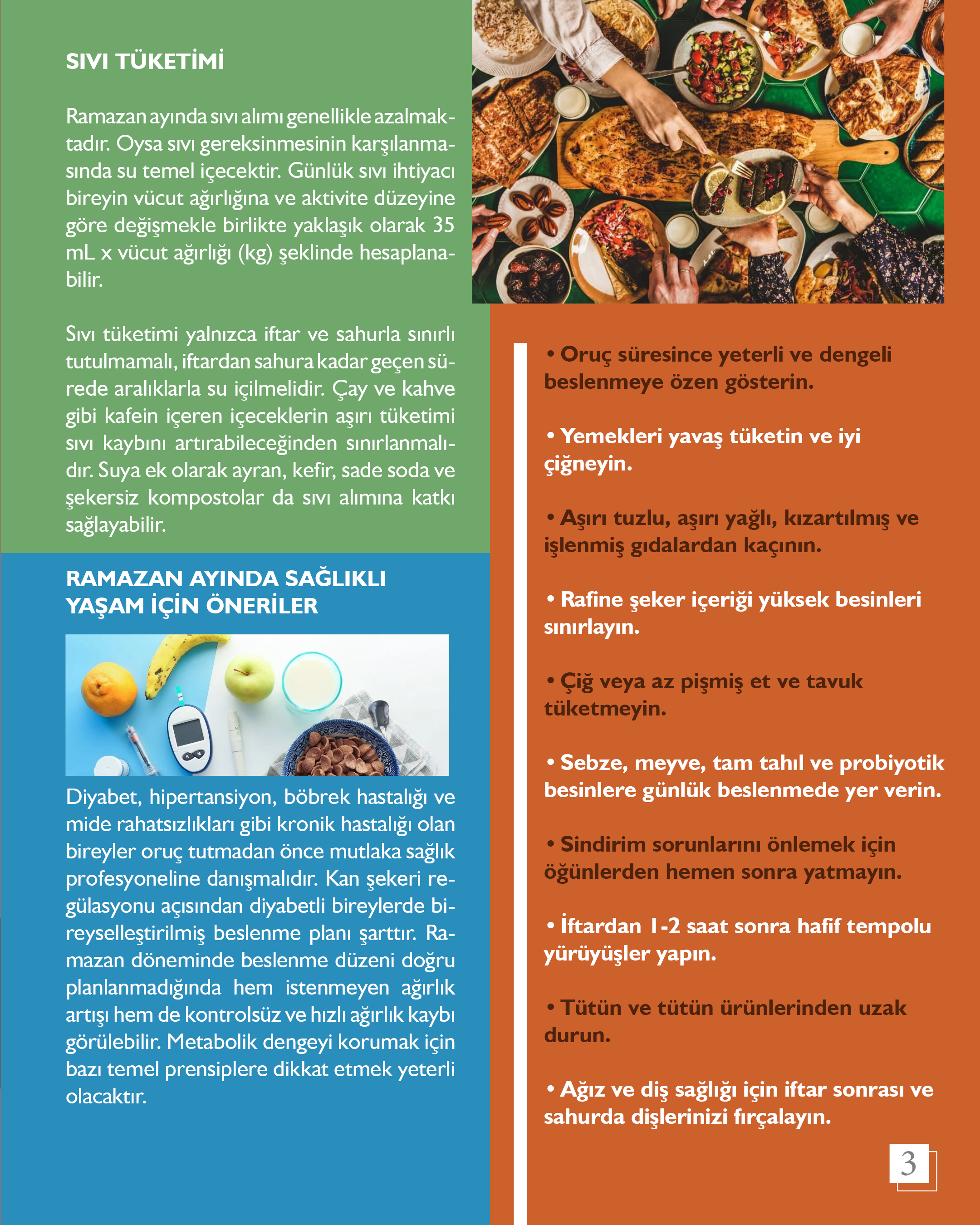 Akademisyenlerimizden; “Ramazan Ayında Beslenme” Balıkesir Üniversitesi Sağlık Bilimleri Fakültesi Beslenme ve Diyetetik Bölümü 4