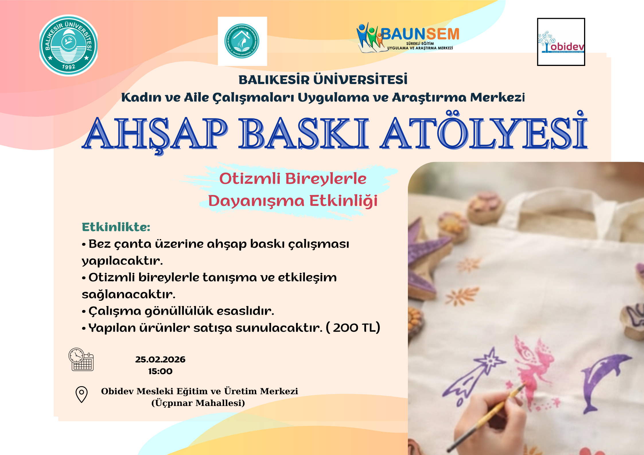Ahşap Baskı Atölyesi