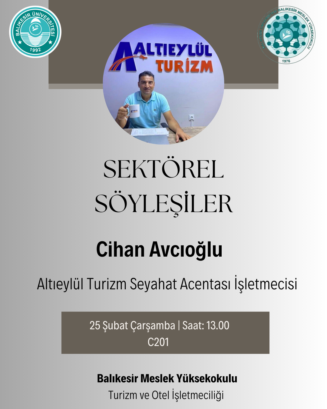 Sektörel Söyleşiler- Altıeylül Turizm Seyahat Acentesi 1