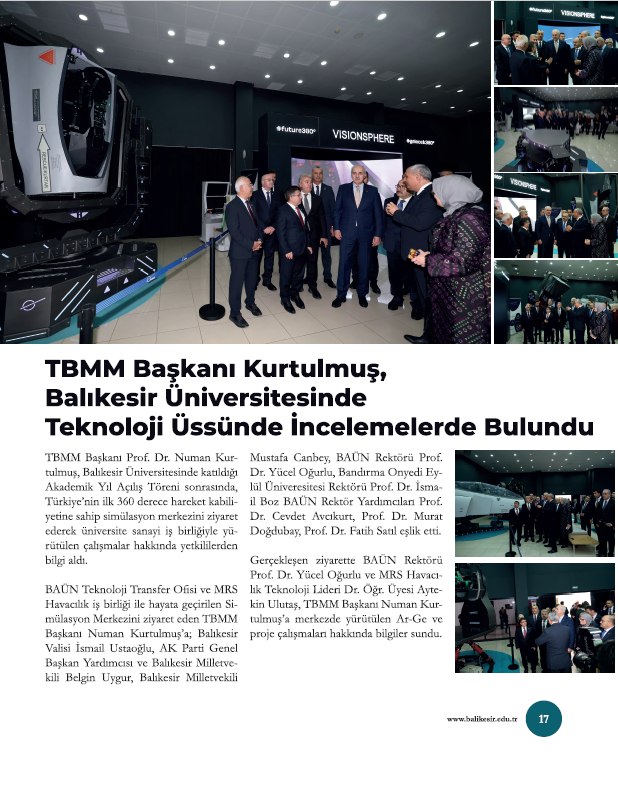 BAÜN Haber Dergisi’nin 59. Sayısında Teknoloji Transfer Ofisimizin Çalışmaları Geniş Yer Buldu 2