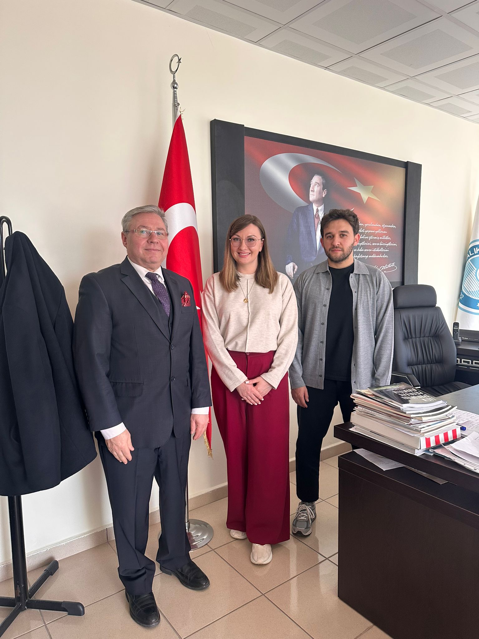 Türk Dünyası Hareketliliği Kapsamında Fakültemize Ziyaret