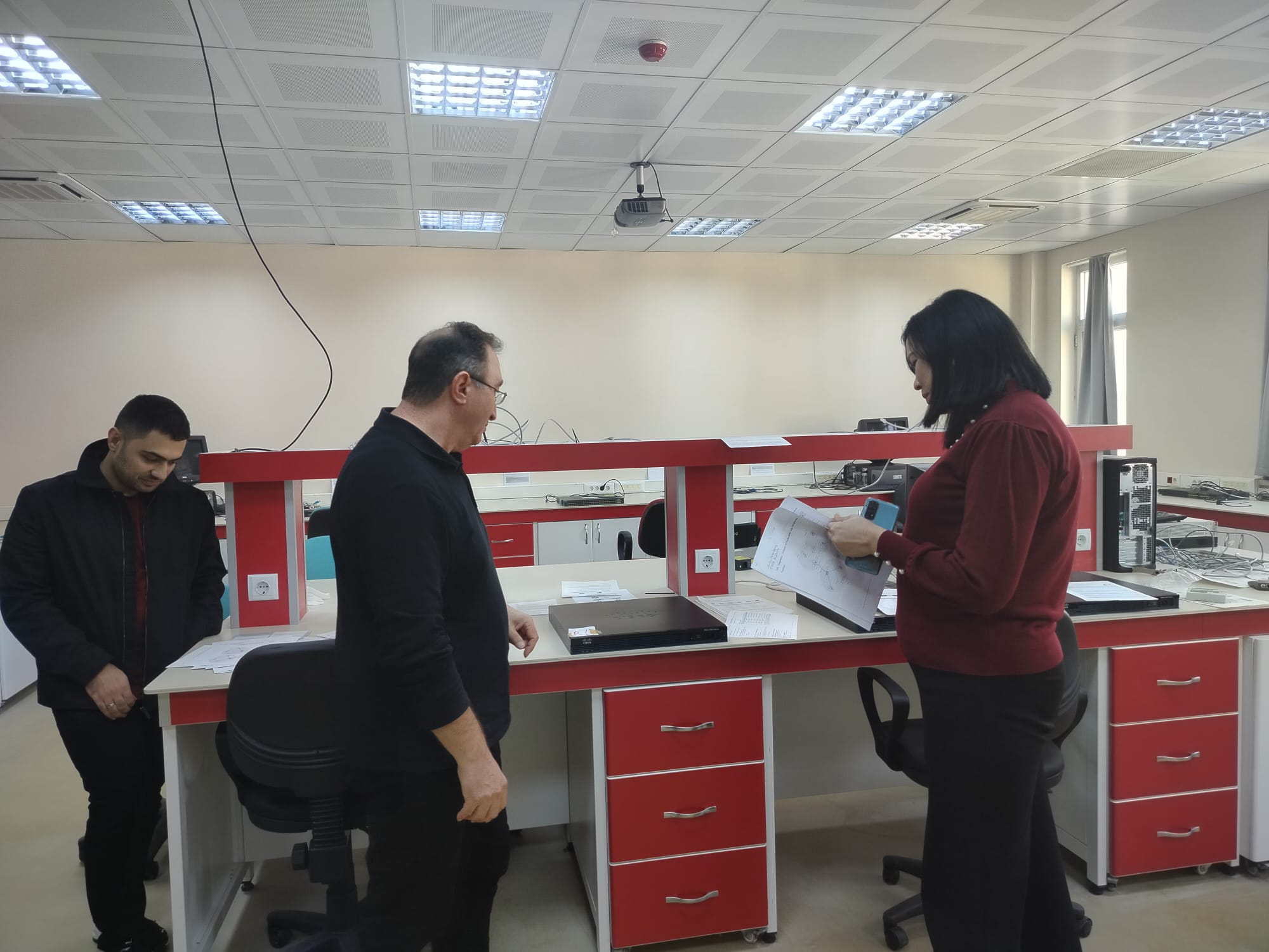 Alfraganus Üniversitesi den Bilgisayar Mühendisliği Bölümümüze Akademik Ziyaret 7