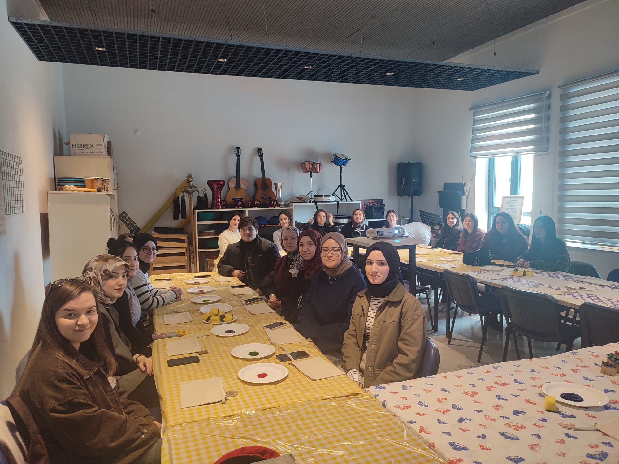 Ahşap Baskı Atölyesi etkinliğimiz öğrencilerimizin katılımıyla gerçekleşti 2