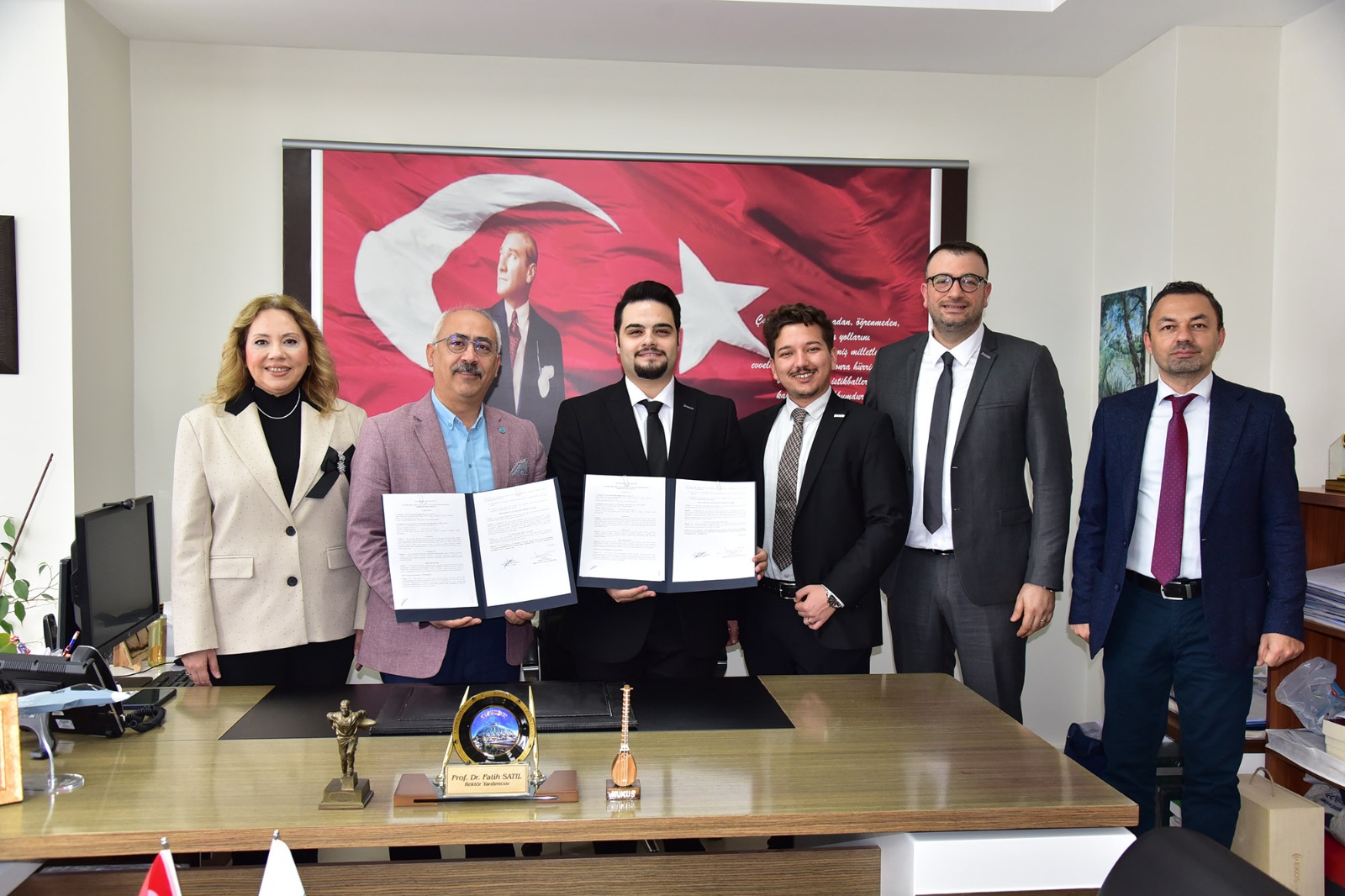 Balıkesir MYO Bünyesinde Yürütülen 3+1 İşletmede Mesleki Eğitim Uygulamaları Çerçevesinde BAYSİD ile İş Birliği