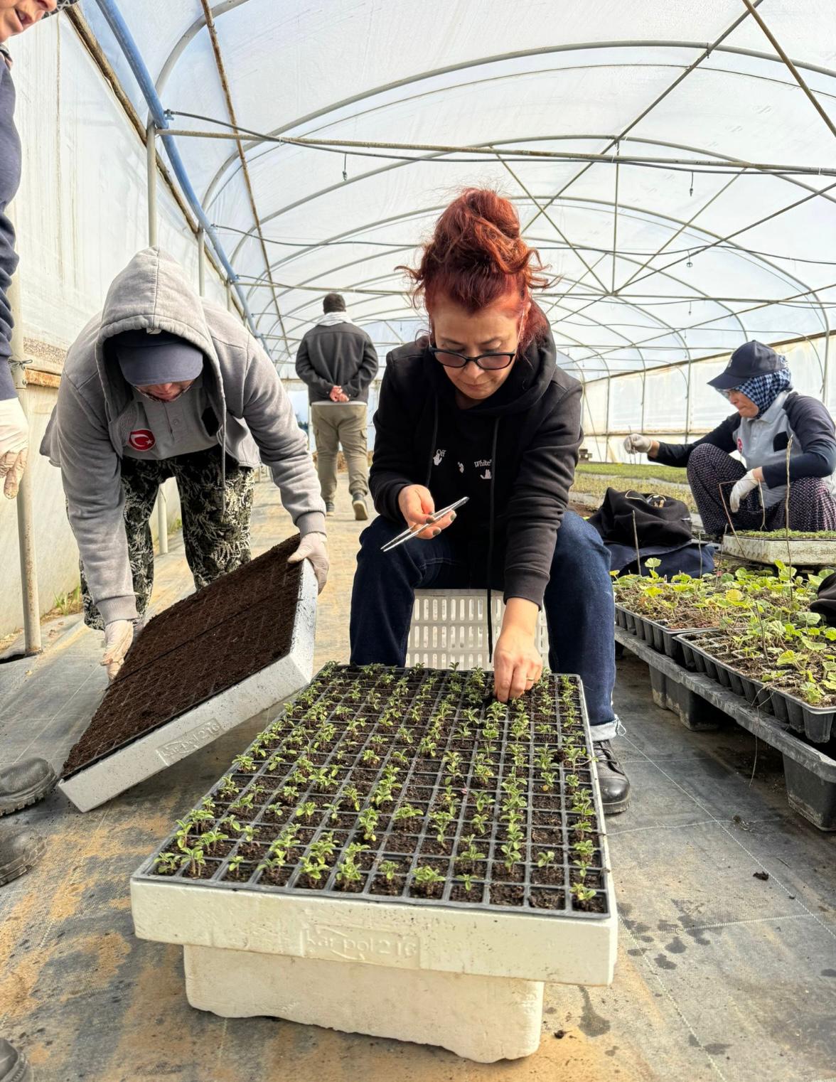 Students of the Olive Cultivation and Olive Processing Technology Program visited the Balıkesir Farmer Training Center (BAÇEM) to put their theoretical knowledge into practice 2