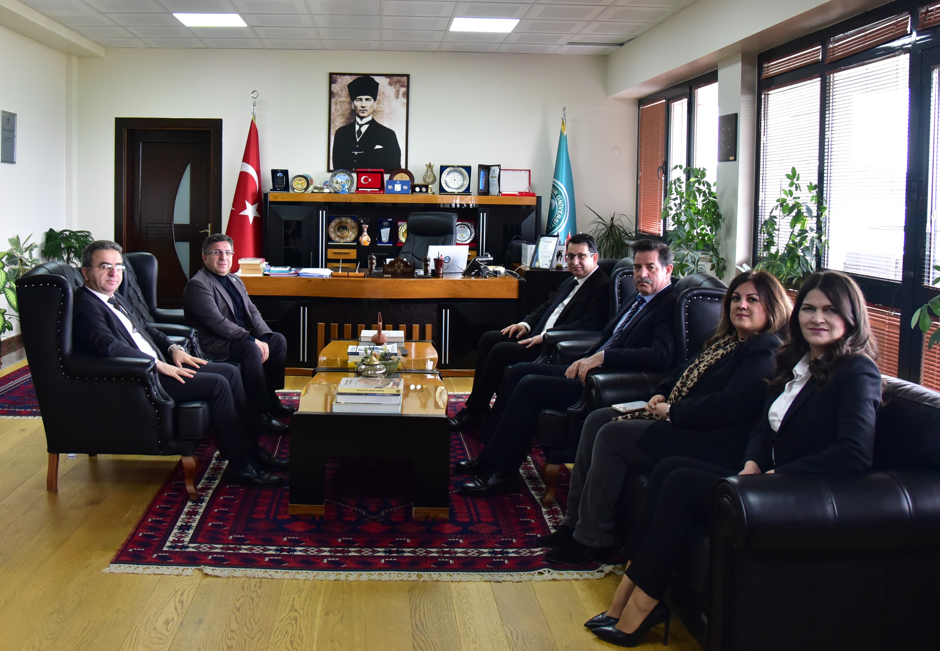 Balıkesir Defterdarlığından 37. Vergi Haftası Kapsamında Rektör Oğurlu’ya Ziyaret 1