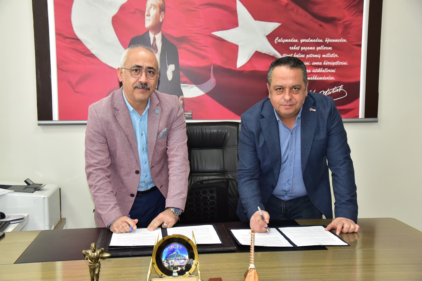 Balıkesir MYO Bünyesinde Yürütülen 3+1 İşletmede Mesleki Eğitim Uygulamaları Çerçevesinde EKOS Teknoloji ve Elektrik A.Ş ile İş Birliği 1