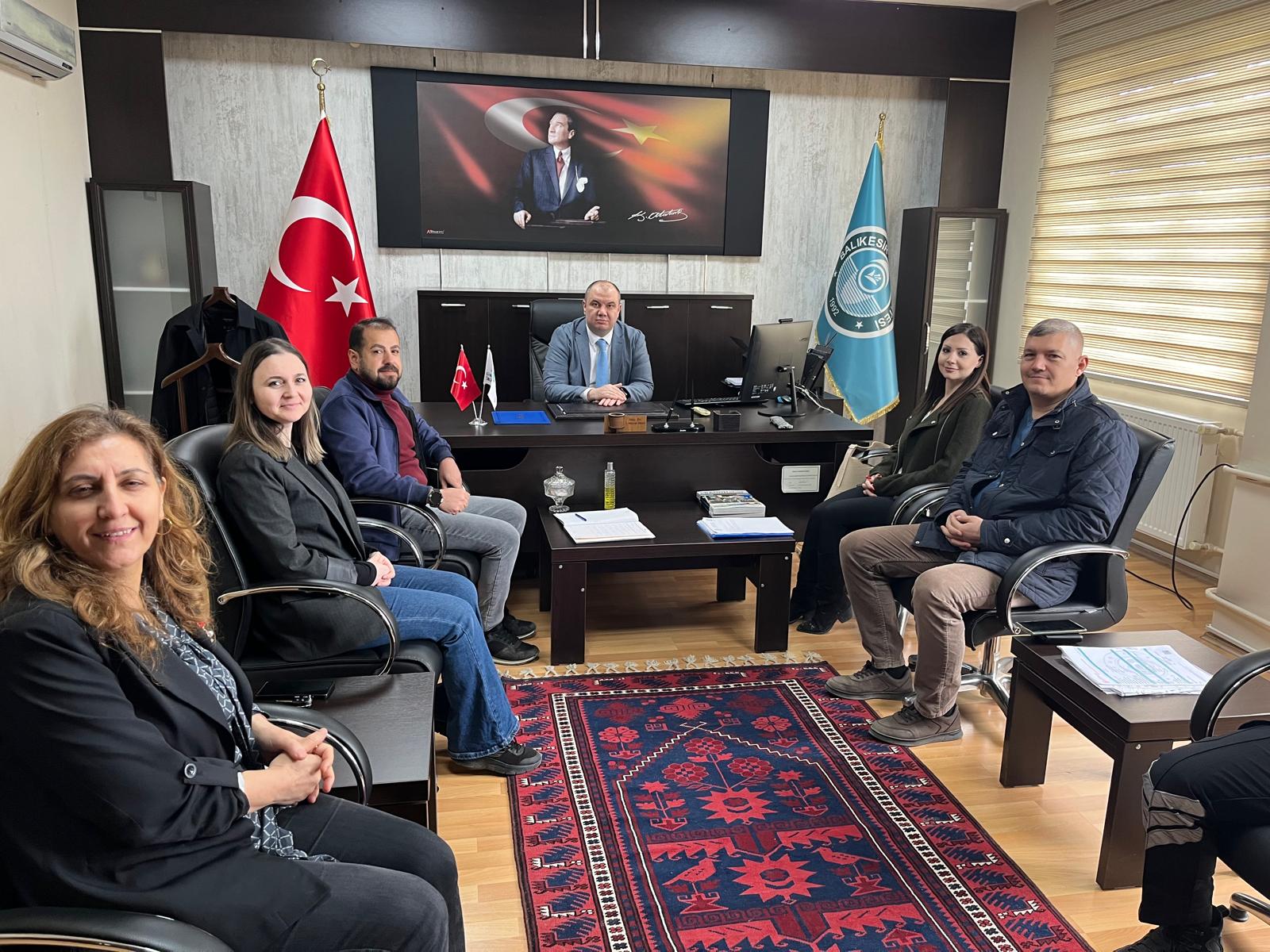Bigadiç Myo'da Saha Gözetimi ve Kurul Toplantısı Yapıldı