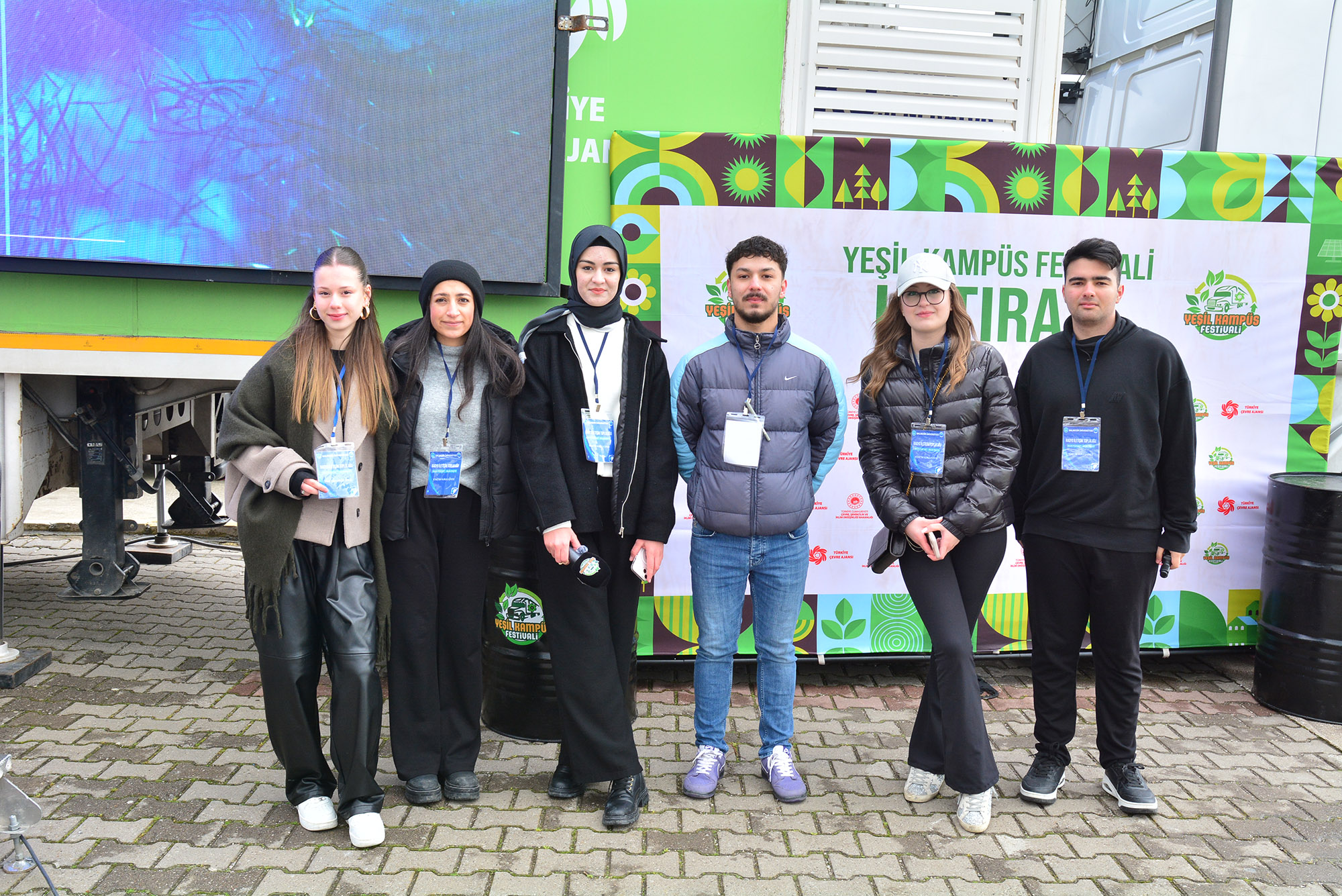 “Yeşil Kampüs Fest Tırı” BAÜN’de: Sürdürülebilir Gelecek İçin Gençler Sahada 3