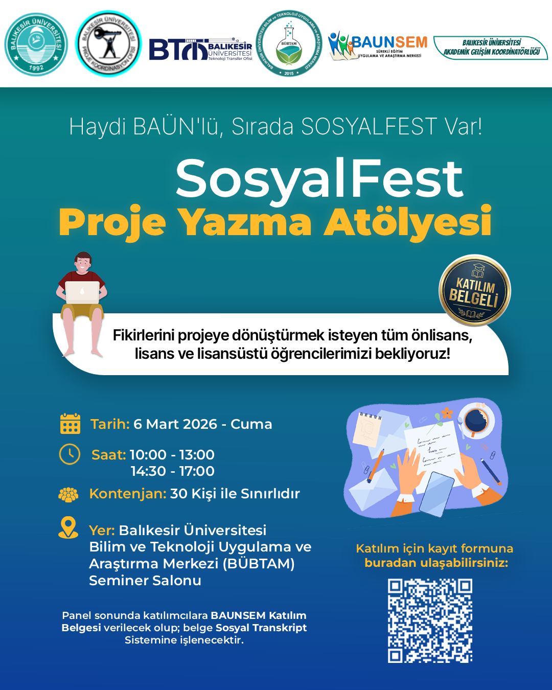 SosyalFest Proje Yazma Atölyesi 1