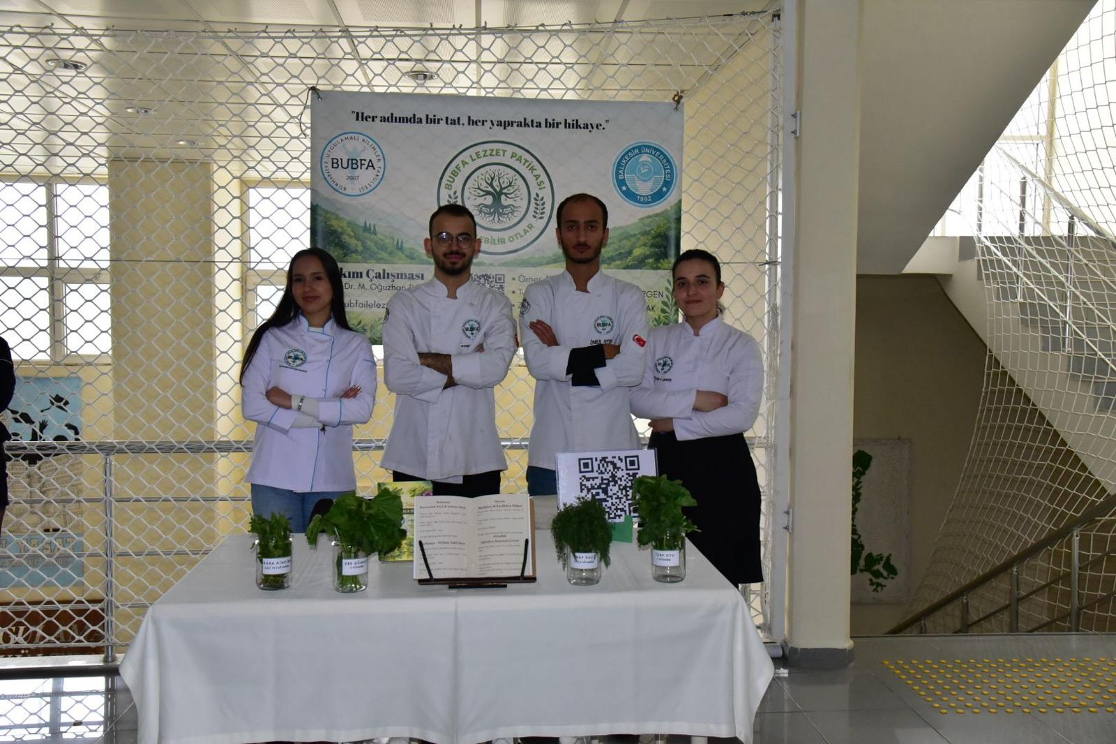 Balıkesir'de Üniversite Öğrencileri Yenilebilir Yabani Otlara Yönelik Proje Hazırladı 2