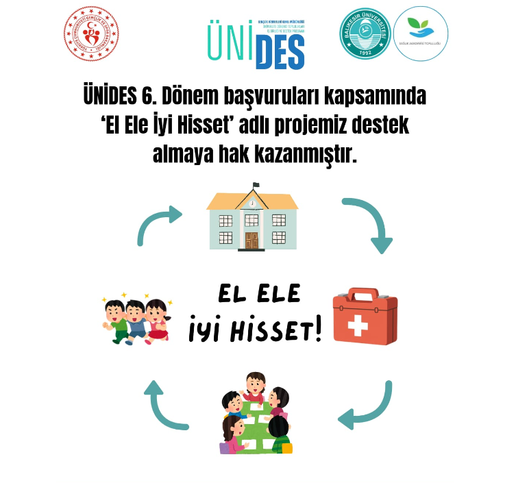 Yüksekokulumuzdan ÜNİDES Proje Başarısı 