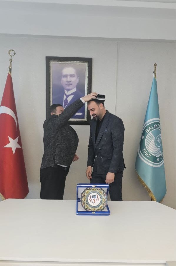 Özbekistan Rönesans Eğitim Üniversitesi Heyeti ile Tömer Müdürü Dr. Nazmi Şen Toplantıda Bir Araya Geldi 2