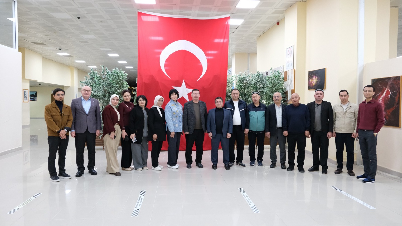 Özbekistan Rönesans Eğitim Üniversitesi Akademisyenleri Türk Dünyası Hareketliliği Kapsamında BAÜN’e Konuk Oldu 7