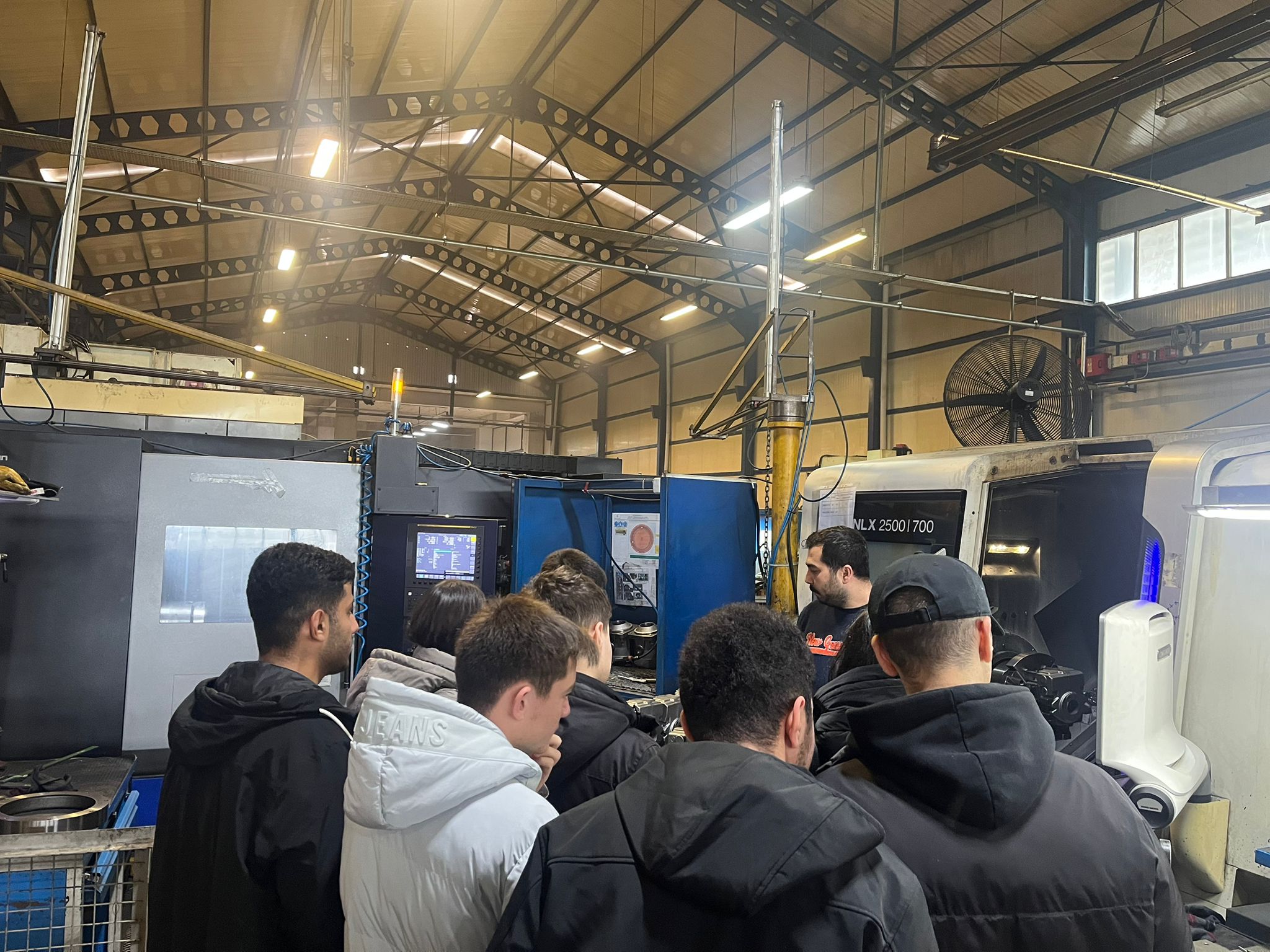 Makine ve Metal Teknolojileri Bölümü 2. Sınıf Öğrencilerinden ANAR METAL A.Ş.’ye Teknik Gezi 8