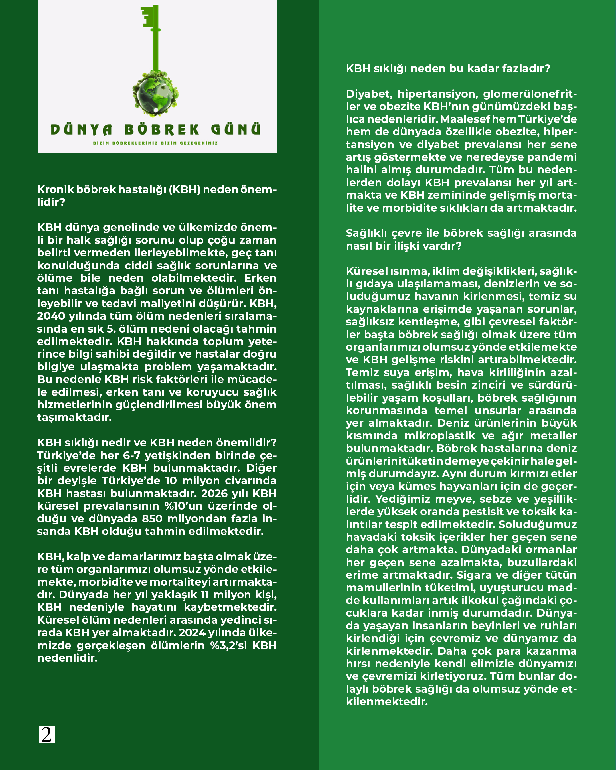 Akademisyenlerimizden; “2026 Dünya Böbrek Günü” Doç. Dr. Ömer Toprak & Balıkesir Üniversitesi Tıp Fakültesi Nefroloji Bilim Dalı Başkanı 3