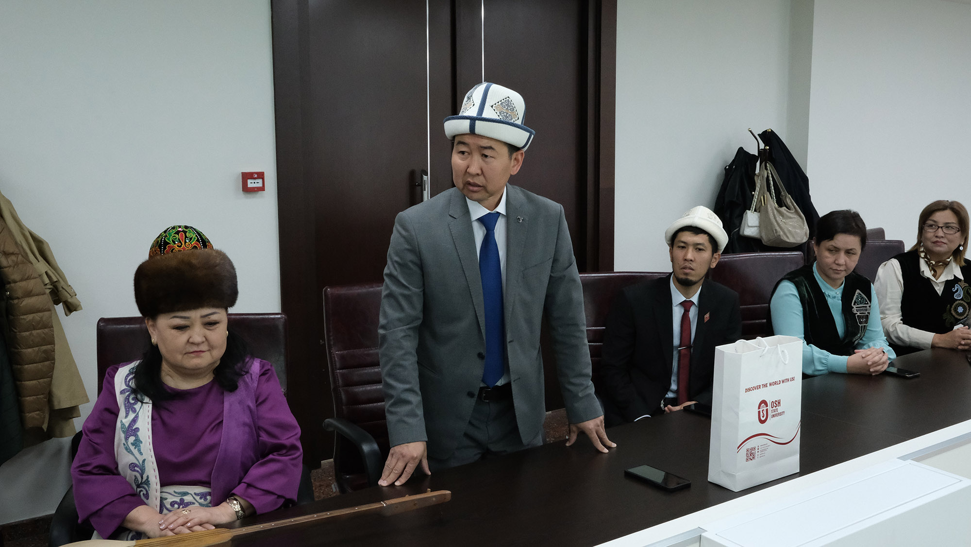 BAÜN, Kırgızistan Osh Devlet Üniversitesi Akademik Heyetini Ağırlıyor 5