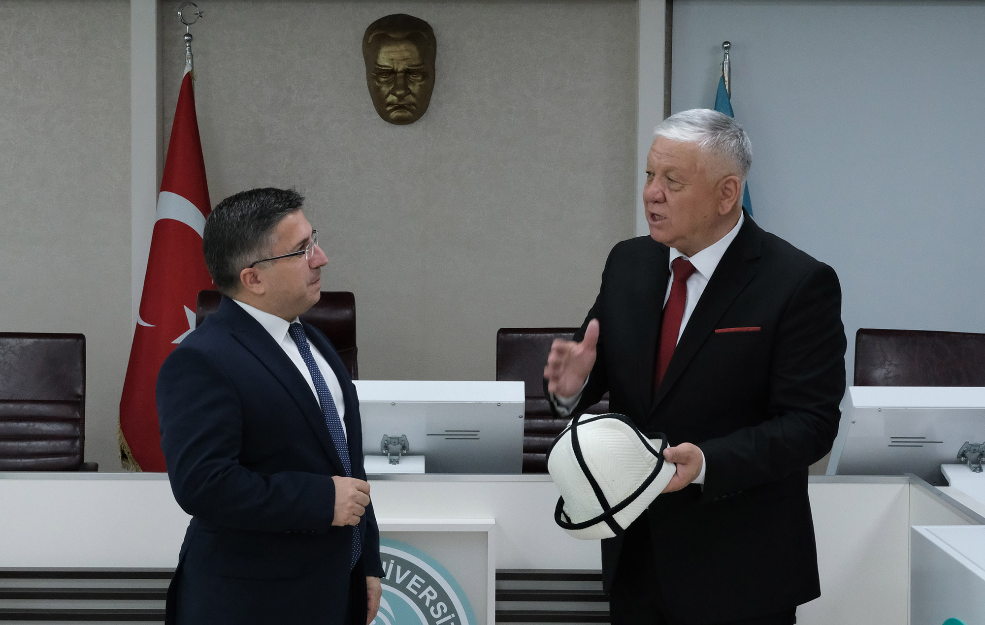 BAÜN, Kırgızistan Osh Devlet Üniversitesi Akademik Heyetini Ağırlıyor 7