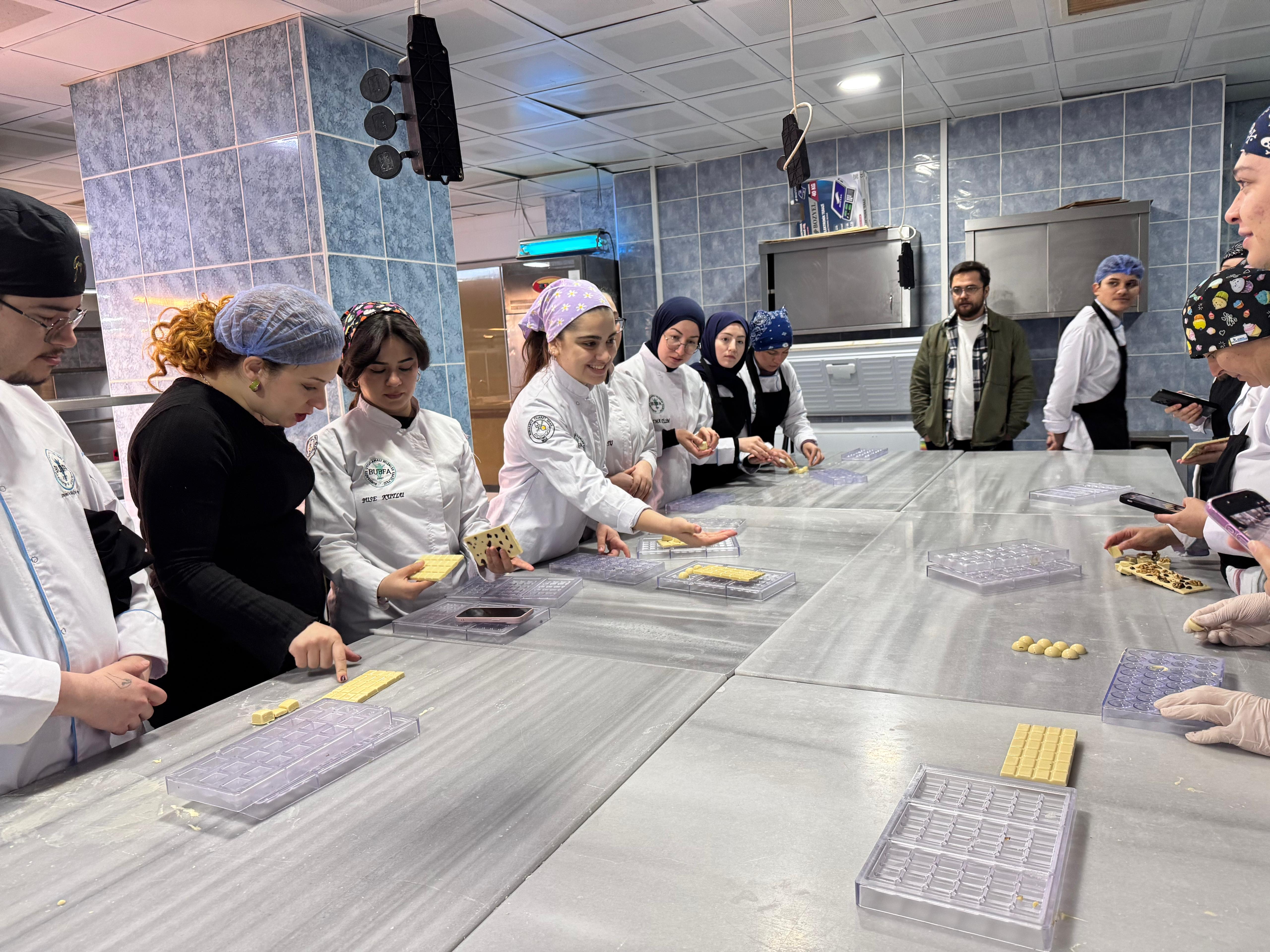 Special Chocolate Workshop for BAÜN BUBFA Gastronomy Students 9