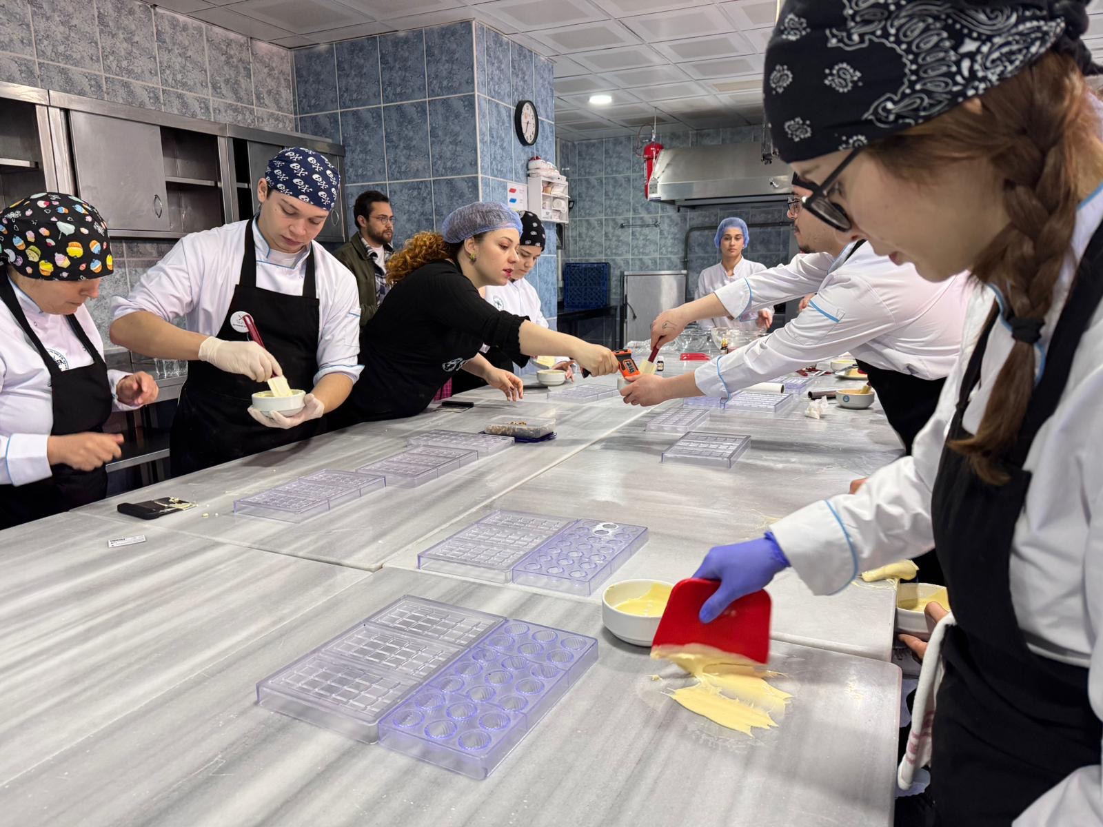 Special Chocolate Workshop for BAÜN BUBFA Gastronomy Students 10