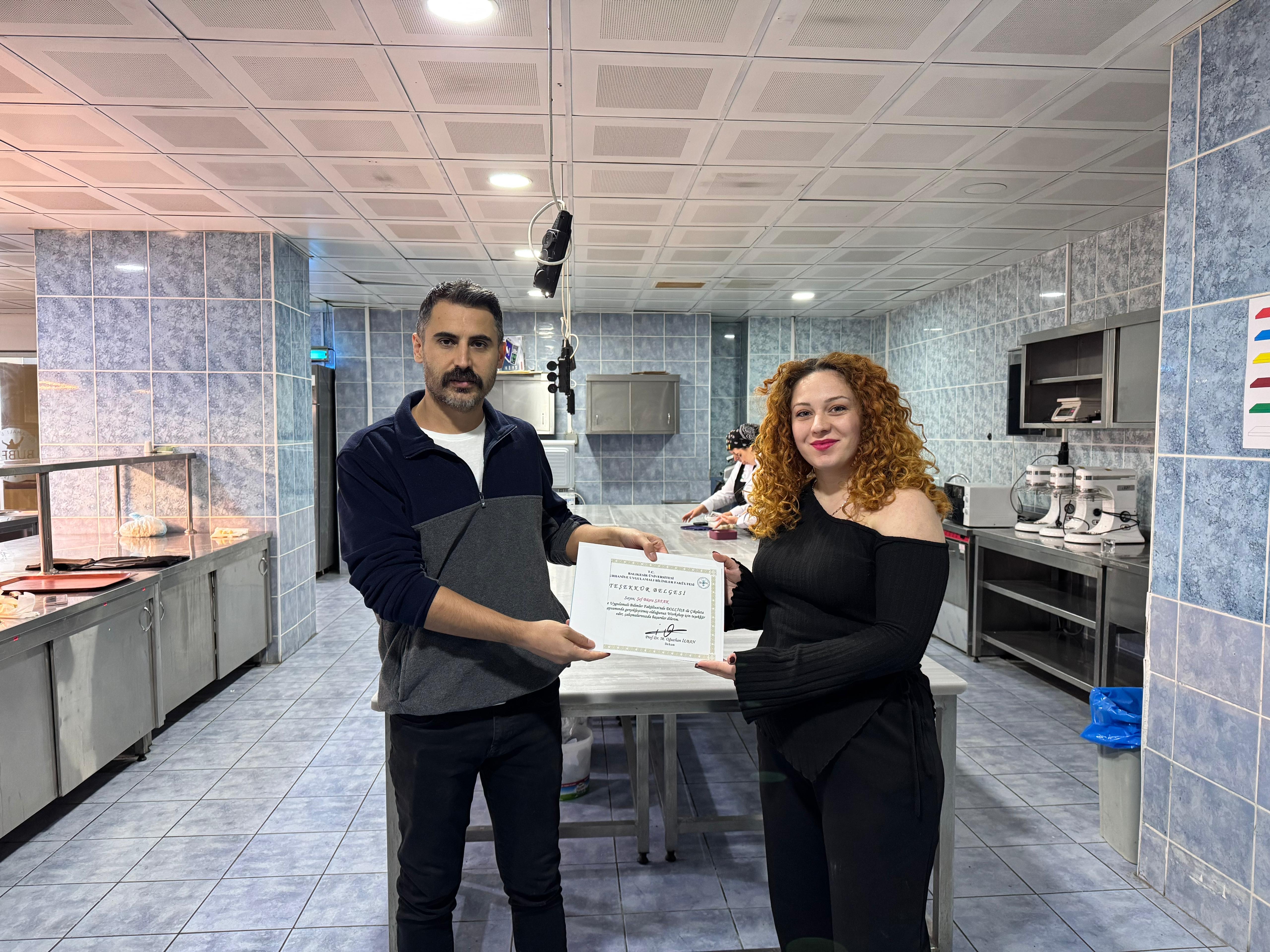 Special Chocolate Workshop for BAÜN BUBFA Gastronomy Students 2