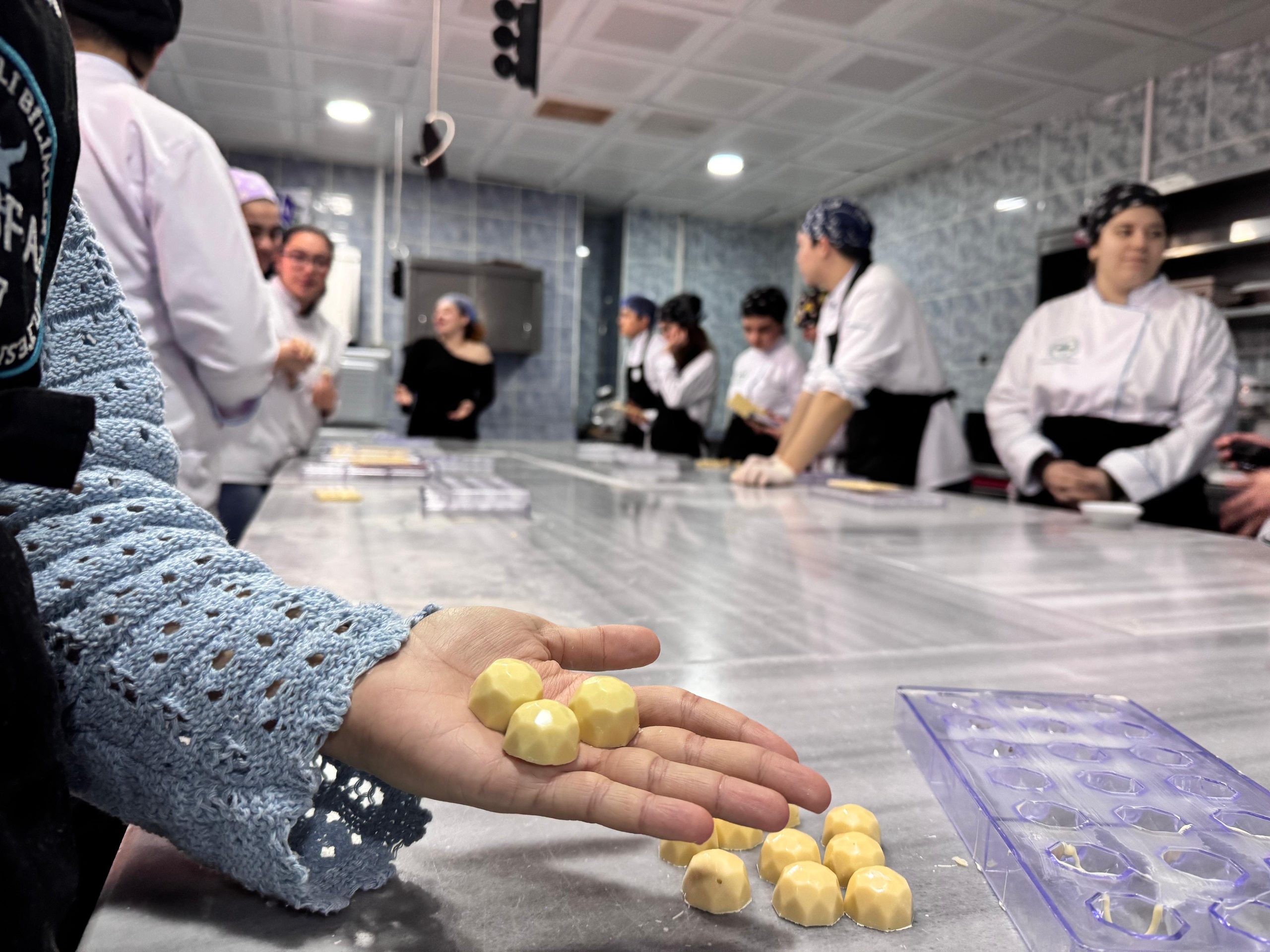 BAÜN BUBFA Gastronomi Öğrencilerine Özel Çikolata Atölyesi 6