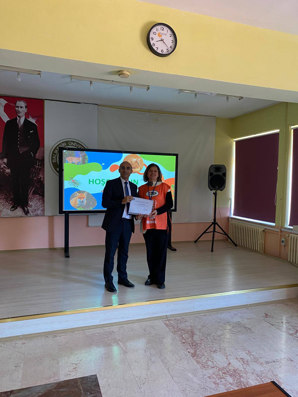 Biodiversity Presentation Held at Edremit Vocational School within the Scope of GreenMetric Sustainability Initiatives