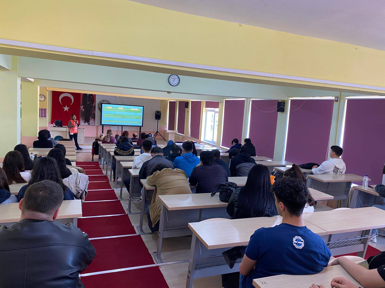 Biodiversity Presentation Held at Edremit Vocational School within the Scope of GreenMetric Sustainability Initiatives 3