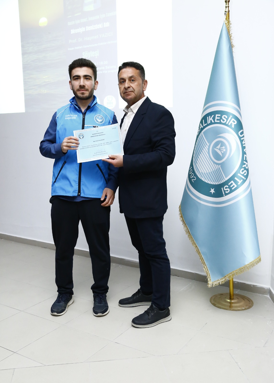 Yüksekokulumuzda " Küresel SUMUD Filosu - Direnişin Denizdeki Adı "  Konulu Söyleşi Programı Düzenlendi. 7
