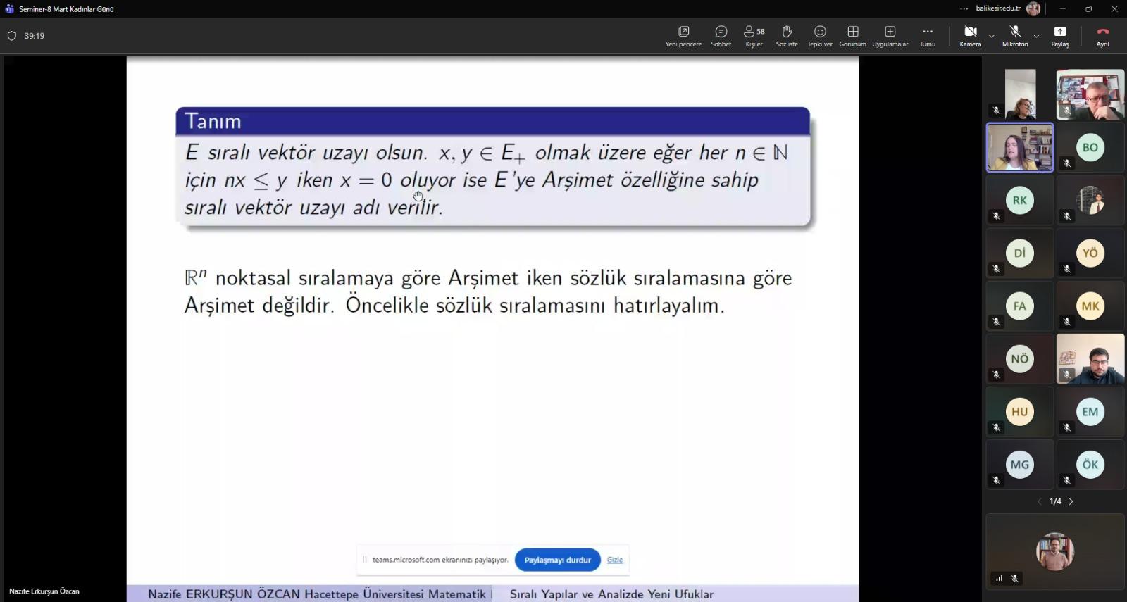 8 Mart Dünya Kadınlar Günü Seminer Etkinliği Gerçekleştirildi 3
