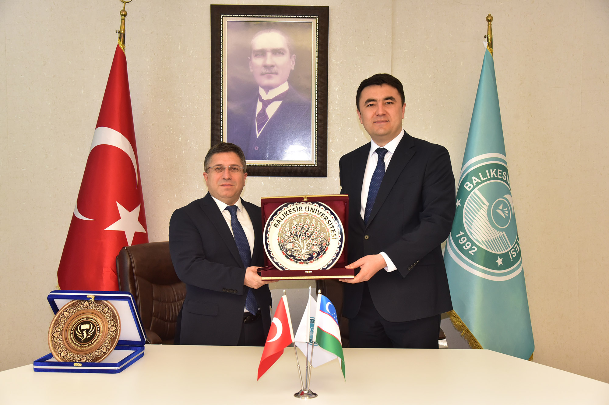 BAÜN Teknokent ile Özbekistan Rönesans Eğitim Üniversitesi Arasında Ar-Ge ve İnovasyon İş Birliği Hamlesi 7