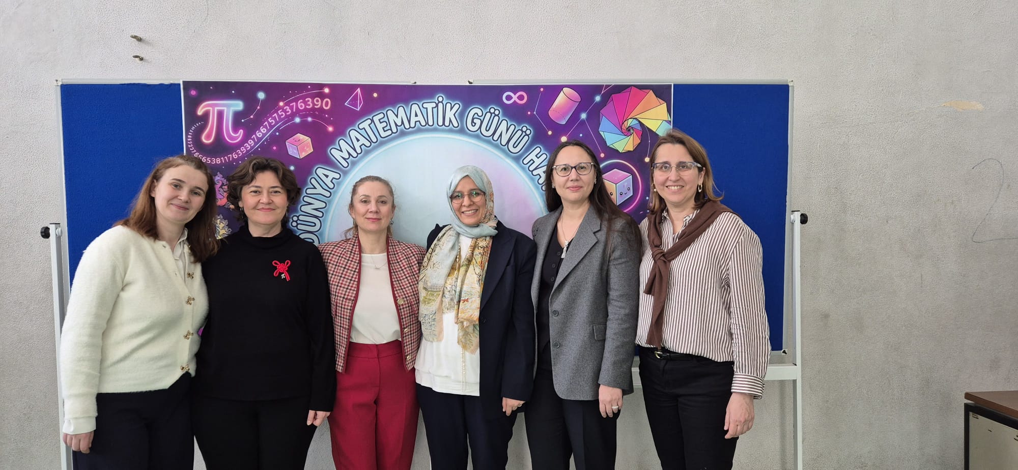 Matematik Eğitimi Anabilim Dalı Tarafından Düzenlenen Dünya Matematik Günü Etkinlikleri Coşkuyla Gerçekleştirildi. 2