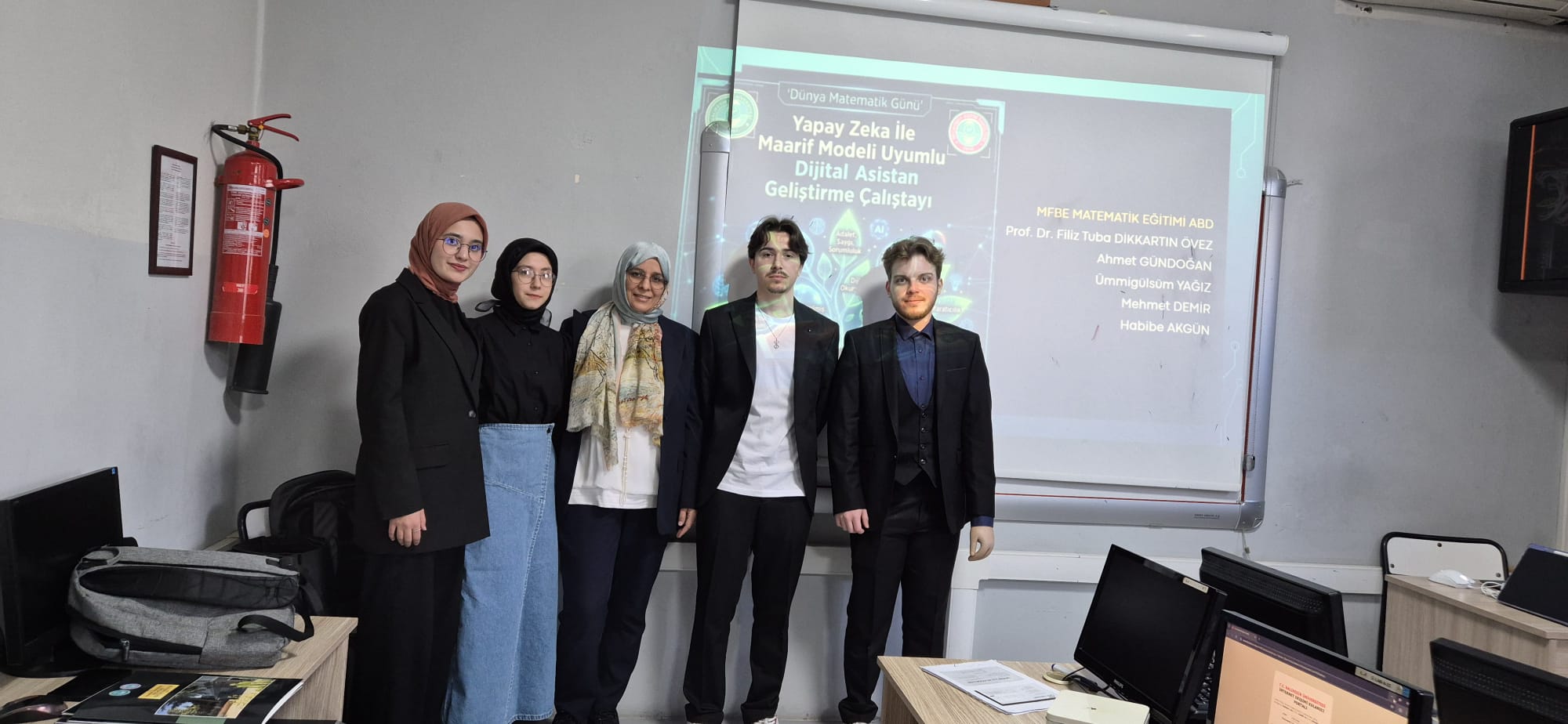 Matematik Eğitimi Anabilim Dalı Tarafından Düzenlenen Dünya Matematik Günü Etkinlikleri Coşkuyla Gerçekleştirildi. 29