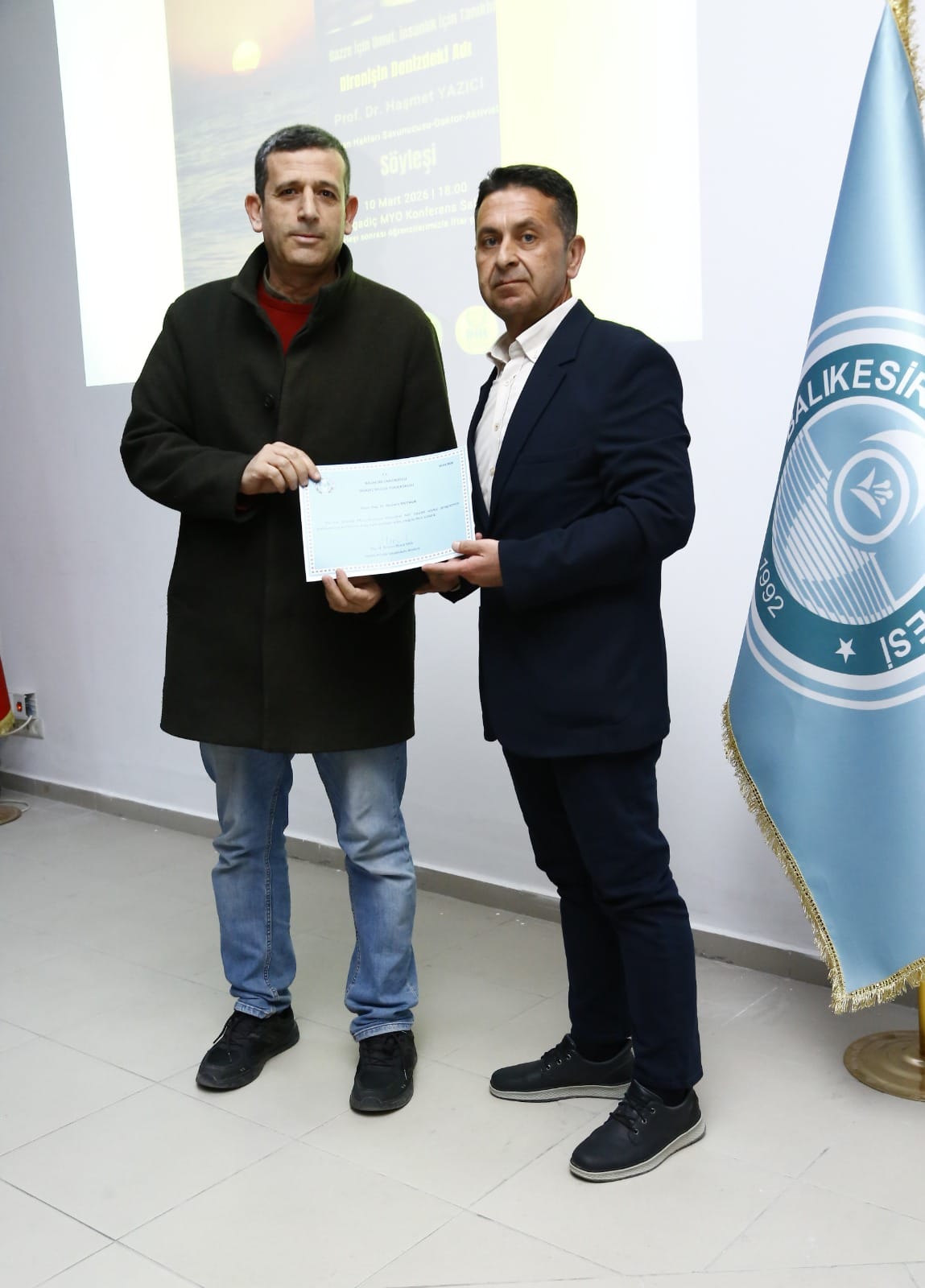 Gazze İçin Umut, İnsanlık İçin Tanıklık: BAÜN Bigadiç MYO’da “Küresel SUMUD Filosu” Söyleşisi Düzenlendi 6
