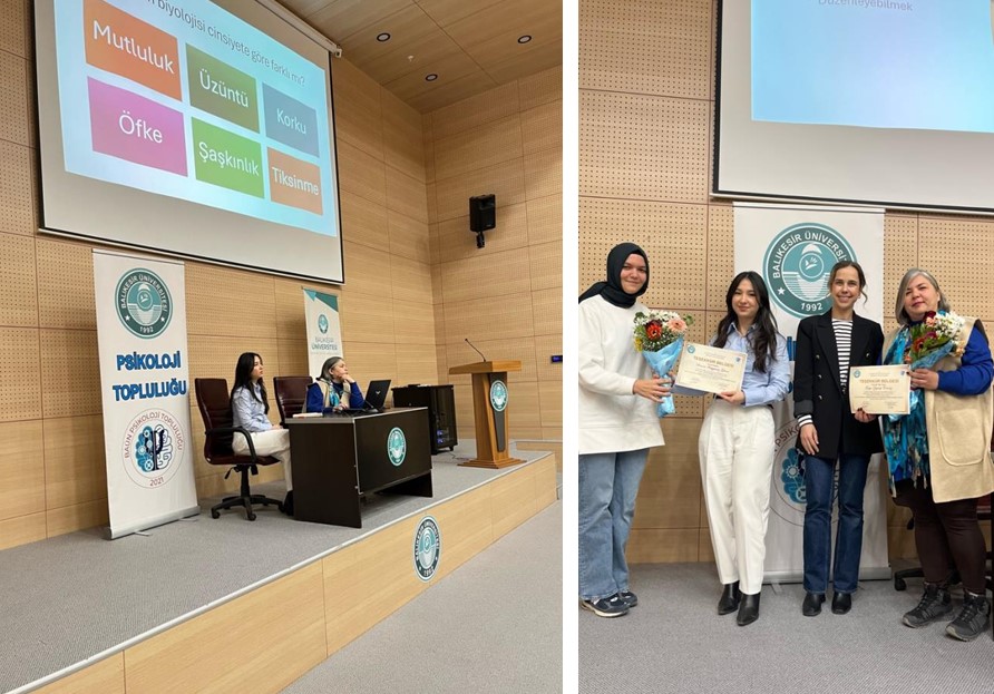 Psikoloji Topluluğu Öğrencilerinden 'Duyguların Cinsiyeti Var mı? Toplumsal Stereotiplerin Psikolojisi' isimli Konferans Etkinliği 2
