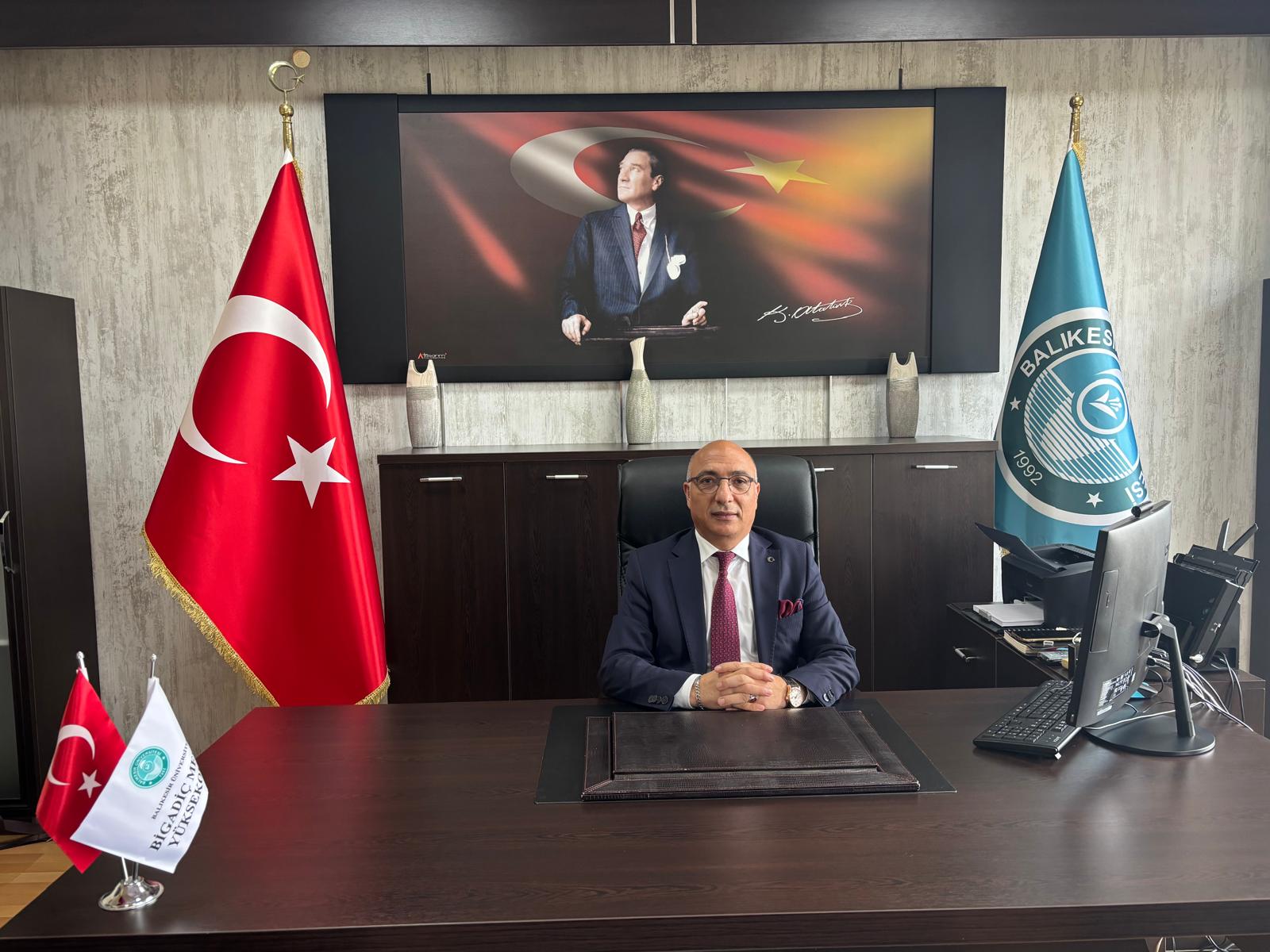 Müdürümüz Doç. Dr. Binali KILIÇ' ın Teşekkür Mesajı