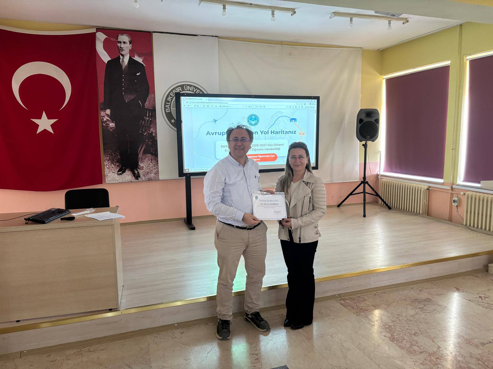 Erasmus Information Meeting Held at Edremit Vocational School 6