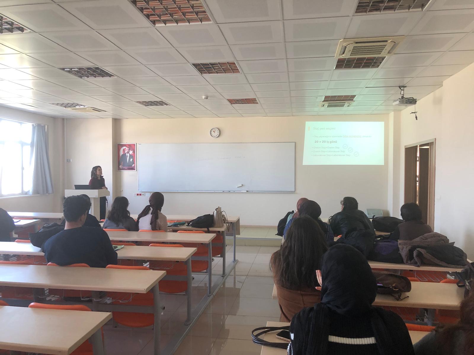 Staj Bilgilendirme Toplantısı Gerçekleştirildi 1