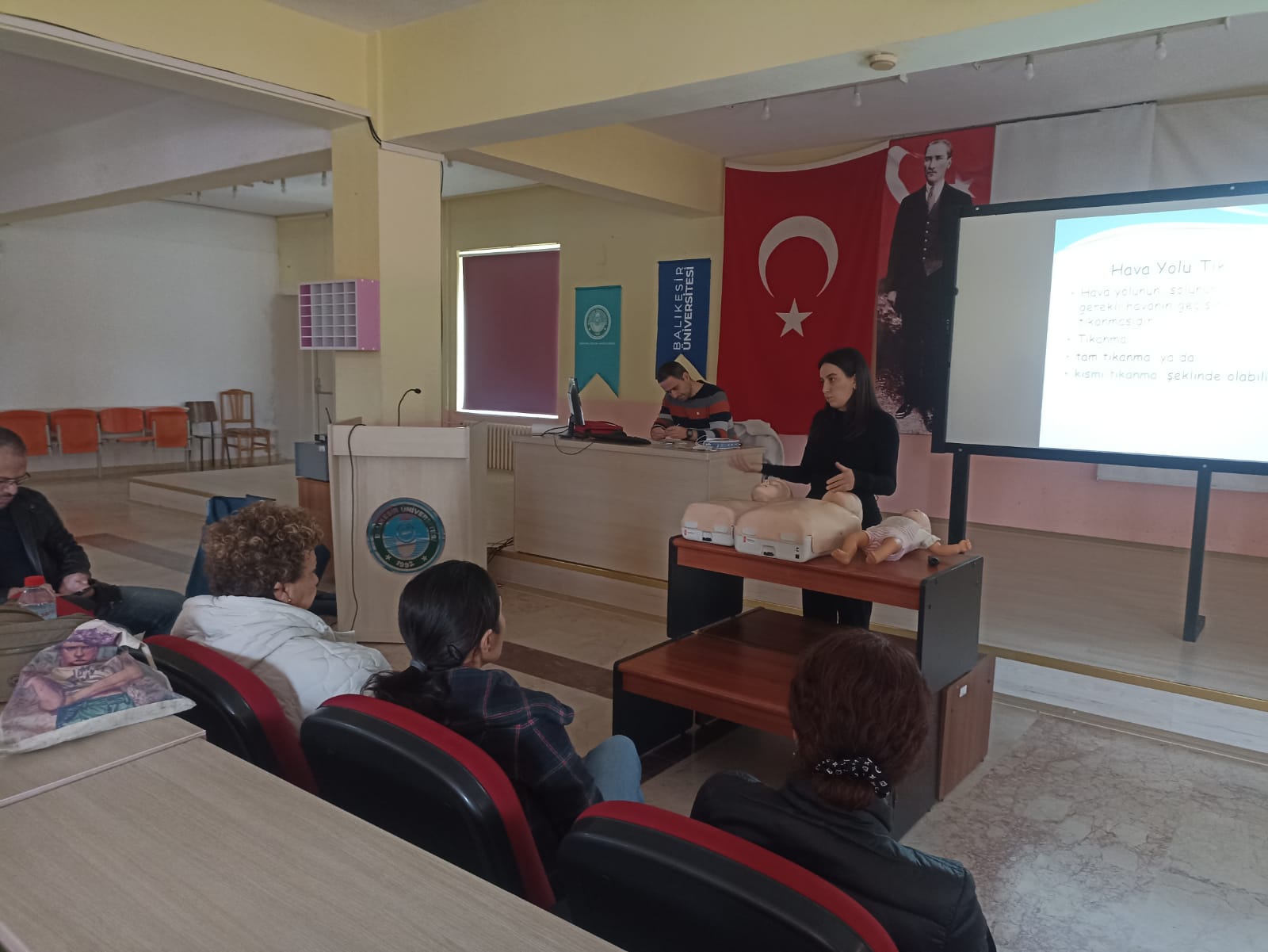 Training of First Aid Teams within Our University (Gulf Region)