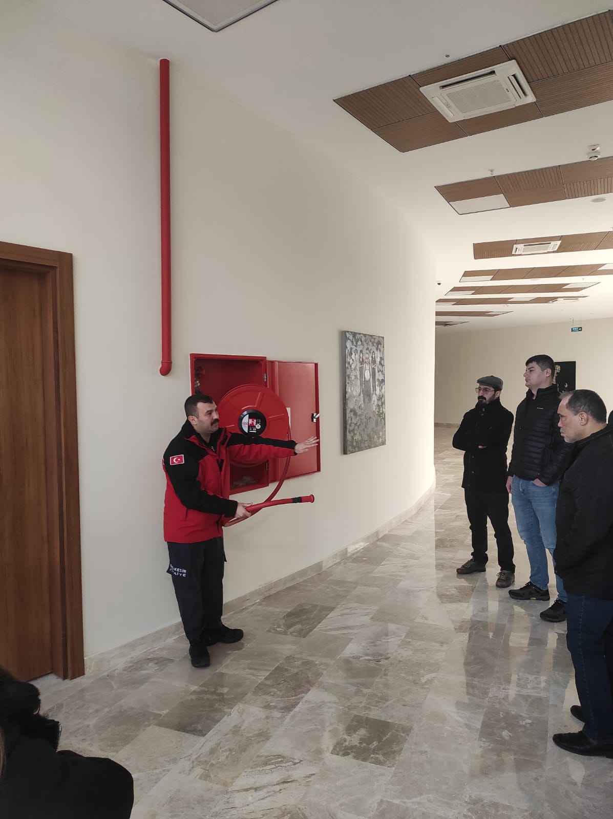 Training of Extinguishing Teams within the Structure of Our University 5