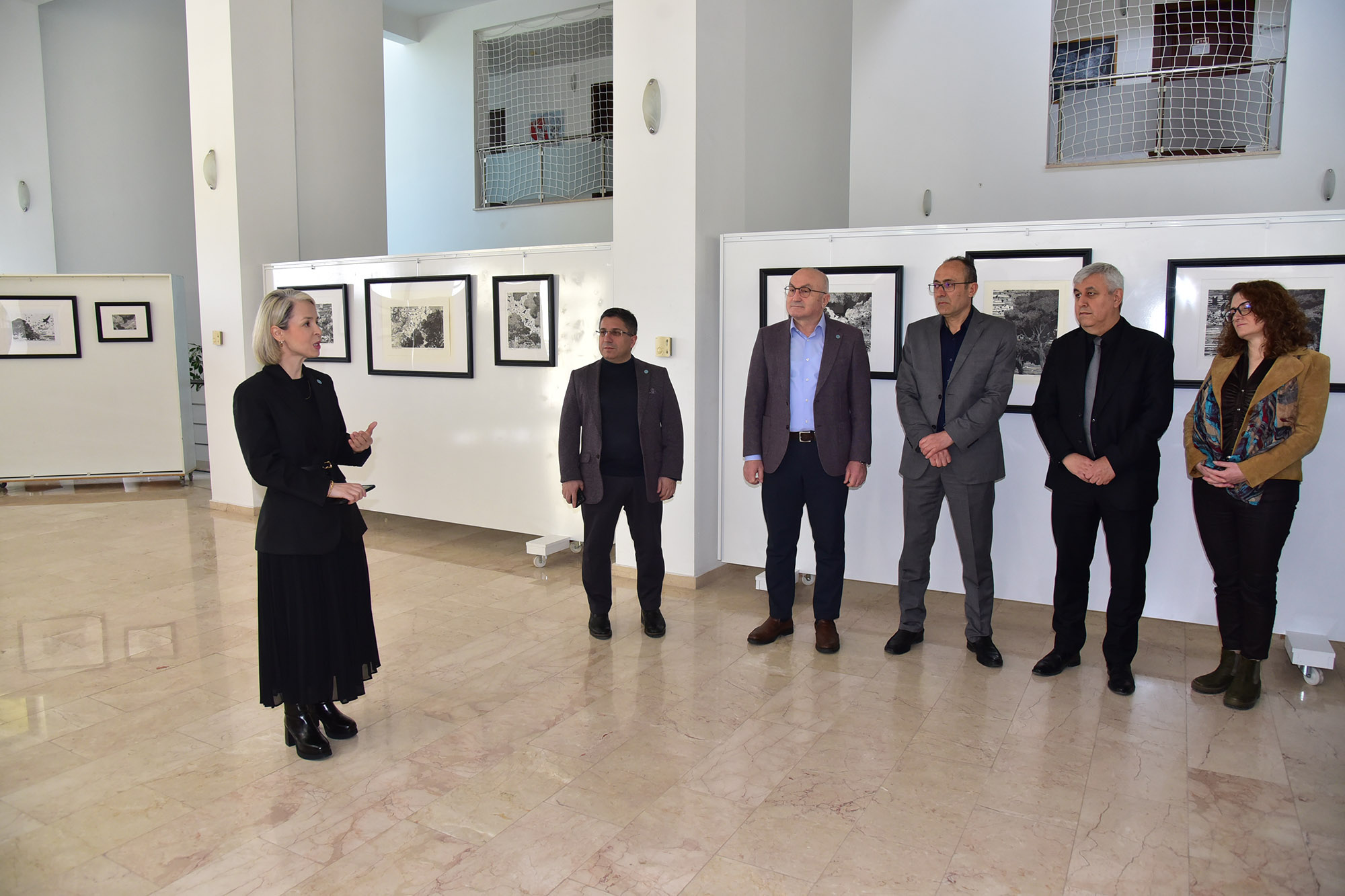 Balıkesir Üniversitesinde Sanat Dolu Buluşma: “Yeryüzü Günlüğü” Sergisi Açıldı 3
