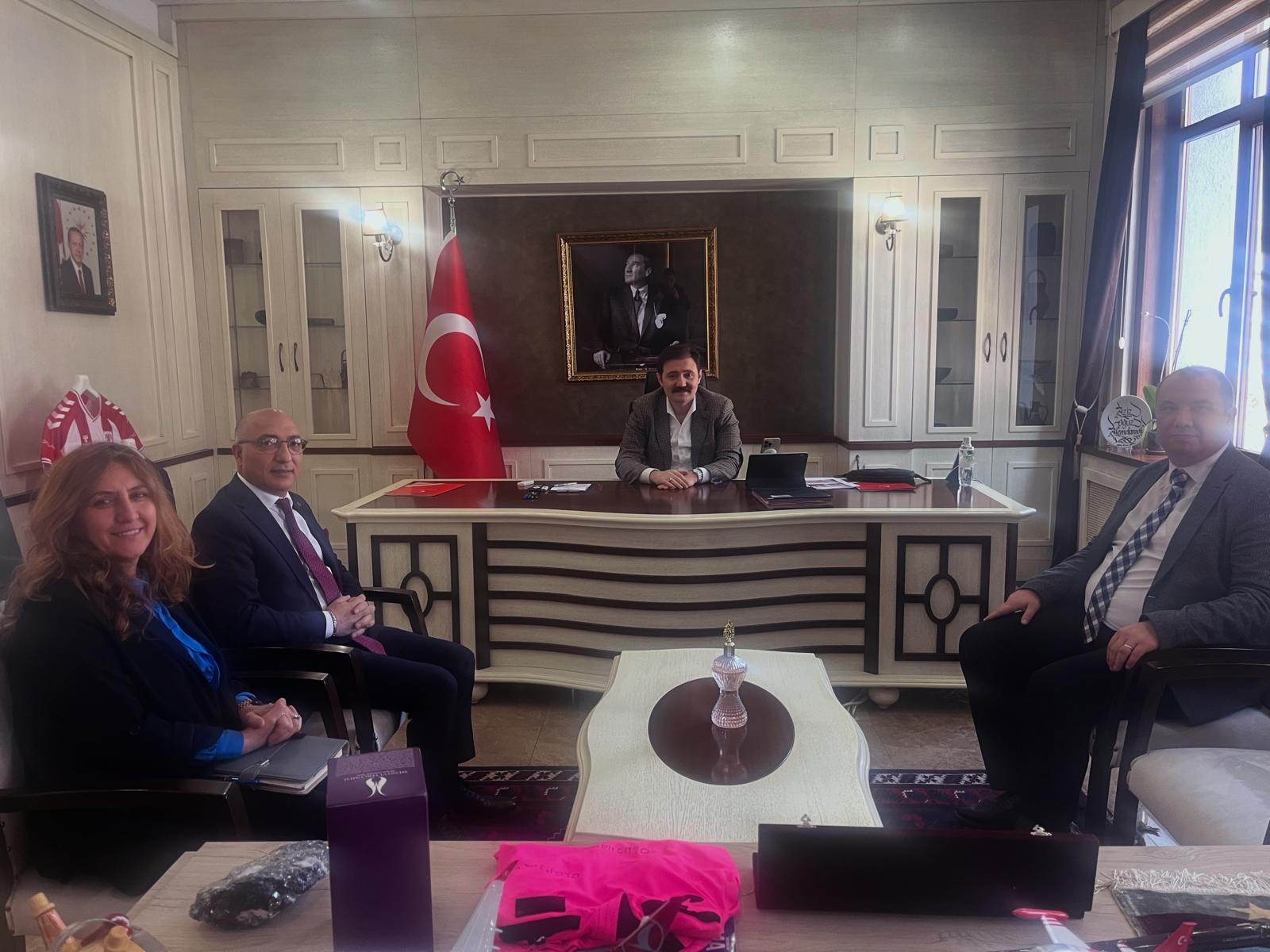 Bigadiç Kaymakamımızı Ziyaret
