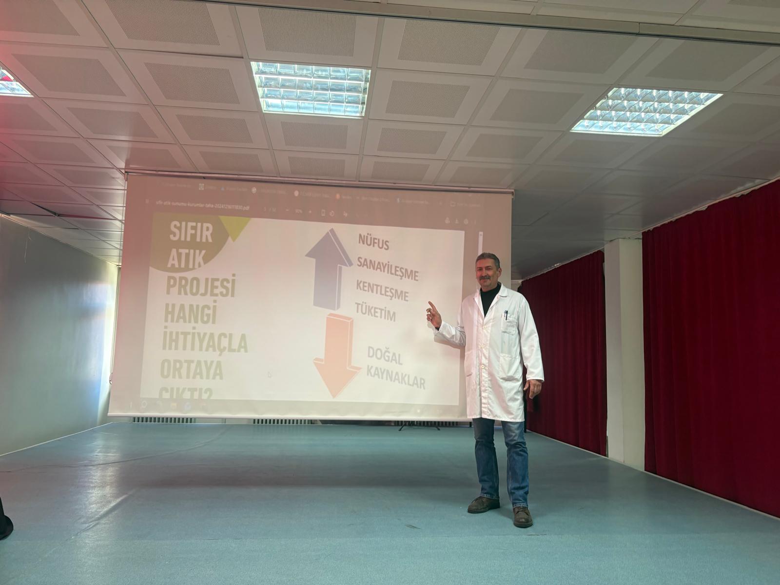 Dursunbey MYO İSG Programından "Sıfır Atık" Semineri