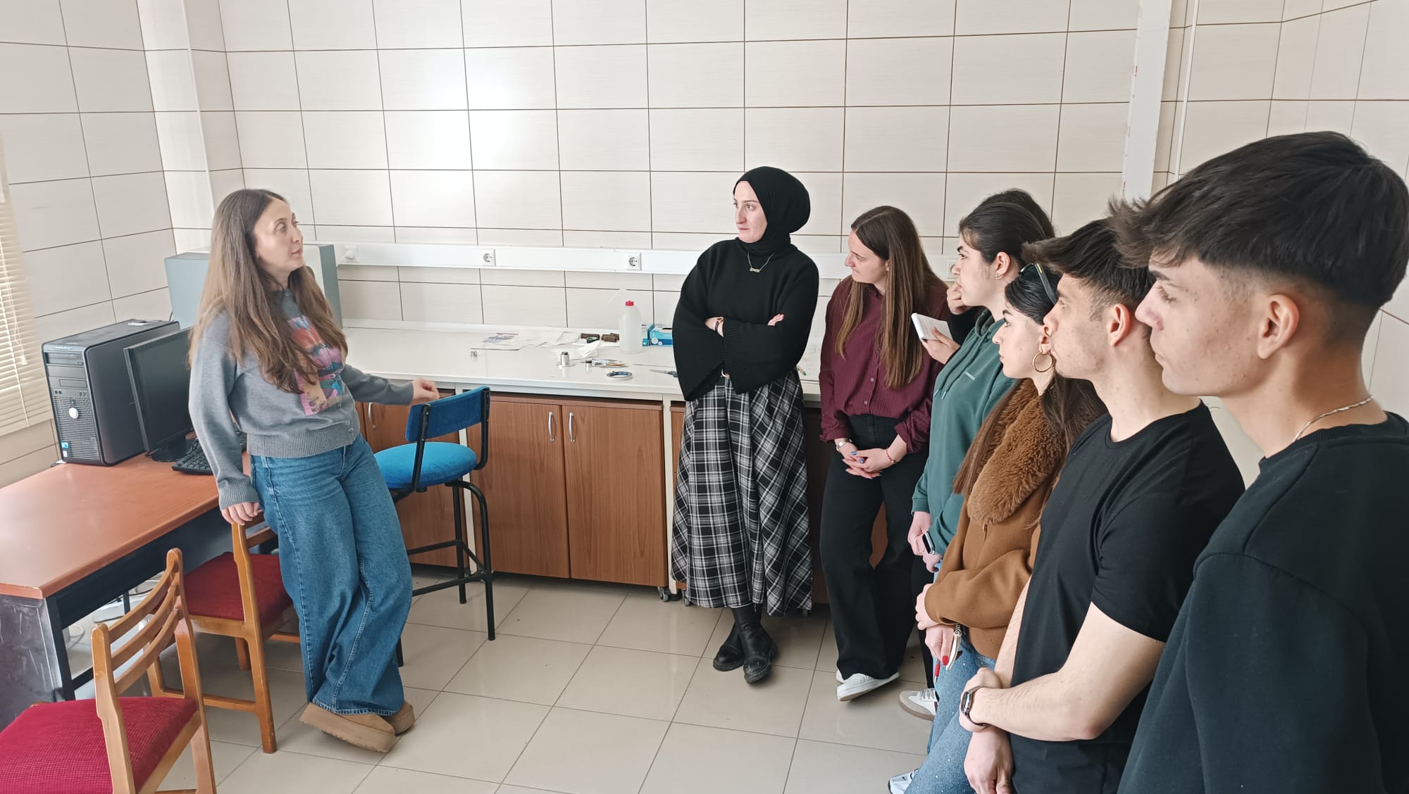 Teknik gezi kapsamında bilgilendirme