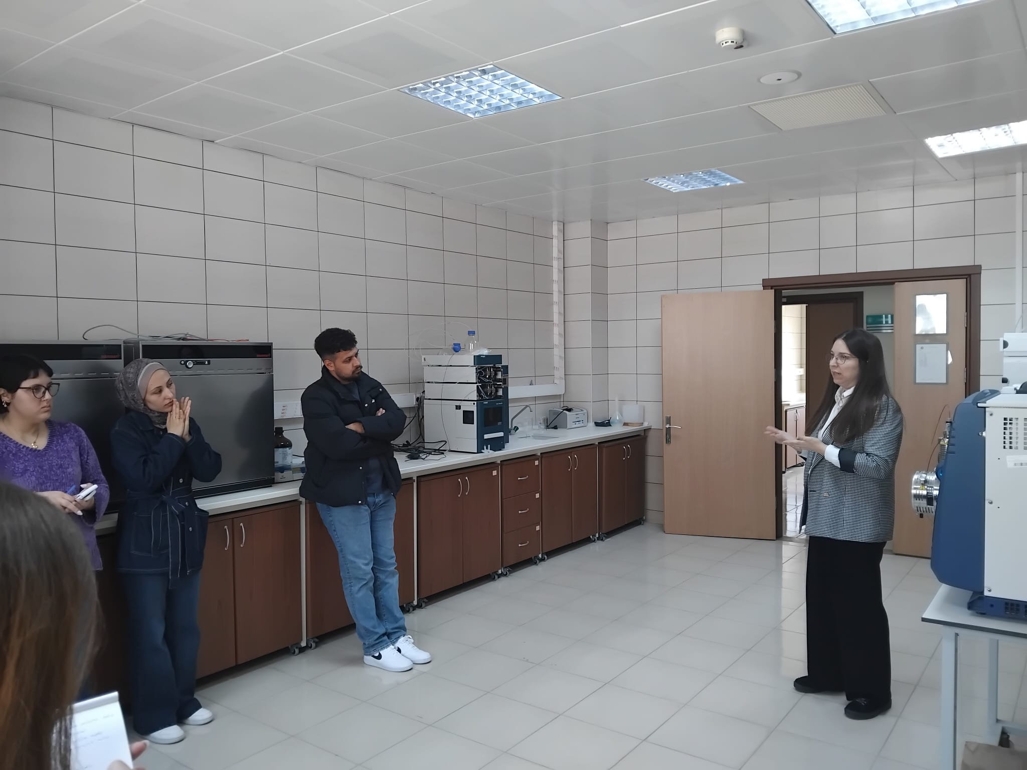 Ziyaretten bir başka kare